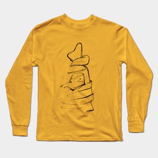 Line Art Long Sleeve T-Shirt